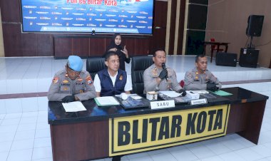 Wujudkan-'Zero-Narkoba',-Polres-Blitar-Kota-Ungkap-Sejumlah-Kasus-Narkotika-dan-Amankan-Tersangka-Pengedar