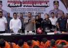 Tiga-Pekan-Polrestabes-Surabaya-Berhasil-Ungkap-70-Kasus-Curanmor,-42-Tersangka-Diamankan