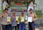 Kapolsek-Balongbendo-Serahkan-Benih-Jagung-Hybrida,-Dukung-Pekarangan-Bergizi-untuk-Ketahanan-Pangan