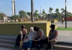 Polwan-Polresta-Sidoarjo-Patroli-dan-Amankan-Car-Free-Day-di-Kawasan-Alun-Alun
