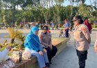 Polwan-Polresta-Sidoarjo-Patroli-dan-Amankan-Car-Free-Day-di-Kawasan-Alun-Alun