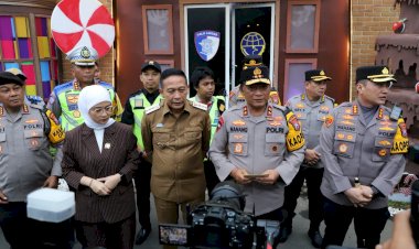 Kapolda-Jatim-Tinjau-Pos-Pengamanan-di-Malang-Raya-Pastikan-Nataru-Aman