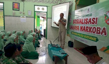 Polsek-Buduran-Edukasi-Bahaya-Narkoba-Sejak-Dini