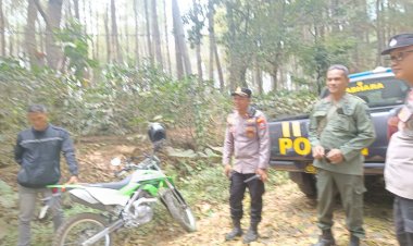 Cegah-Karhutla,-Polres-Bondowoso-Patroli-Kawasan-Hutan,-Ingatkan-Sanksi-Hukum-Pembakar-Hutan