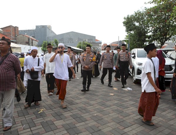 Polres Pelabuhan Tanjungperak Libatkan 209 Personel Layani Haul Ke 549 Sunan Ampel