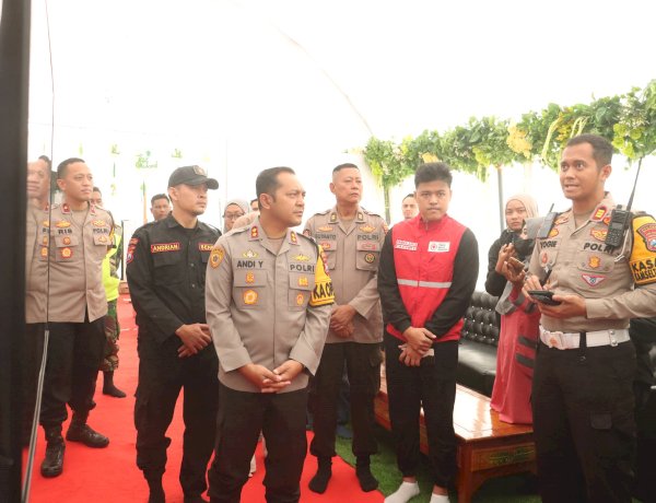 Operasi Ketupat Semeru 2026 Polres Mojokerto Waspadai Titik Banjir dan Longsor