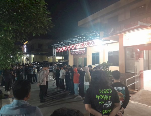 Respons Cepat Laporan Call Center 110, Polres Mojokerto Bubarkan Konvoi Sekelompok Pemuda di Gondang