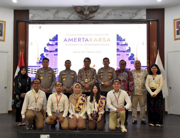 Kolaborasi Strategis Polri dan Kemenkeu dalam Persiapan Keberangkatan Penerima Beasiswa LPDP Angkatan ke-280