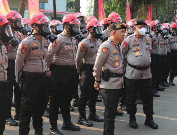 Polri Perkuat Kesiapsiagaan Pasukan Hadapi Dampak Aktivitas Gunung Api