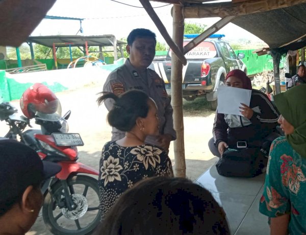 Patroli Dialogis Polsek Jabon, Sampaikan Pesan Kamtibmas kepada Ibu-Ibu PKK Desa Kupang