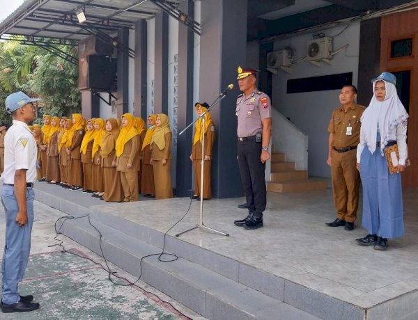 Polres Lamongan Bangun Kesadaran Hukum Pelajar Se-Kabupaten