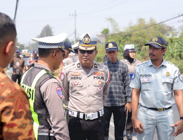 Polres Gresik Gandeng Tim Ahli Kaji Jalur Blackspot di Driyorejo
