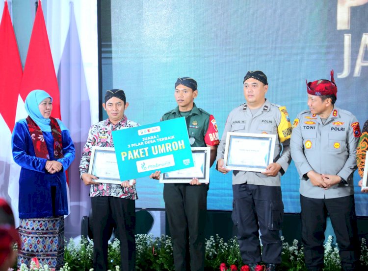 Tiga Pilar Desa Kendalbulur Tulungagung Raih Juara 1 Anugerah Patriot Jawi Wetan 2023