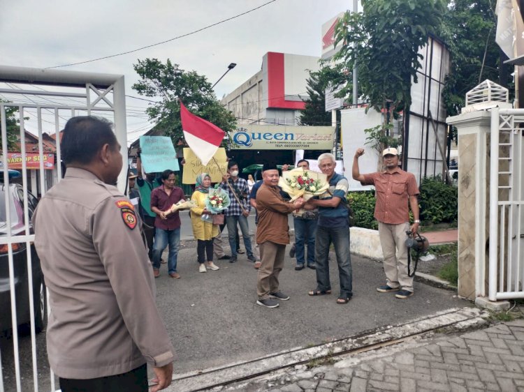 Aliansi Masyarakat Sidoarjo Gelar Aksi Simpatik pada Penyelenggara Pemilu 2024