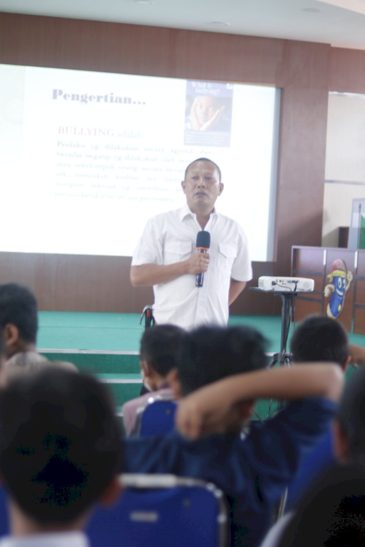 Polsek Taman Beri Penyuluhan Bahaya Bullying di Sekolah