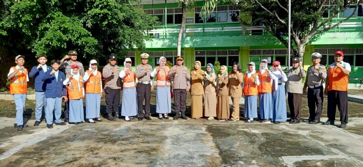 Cegah Bullying Personel Polres Kediri Kota Blusukan ke Sekolah