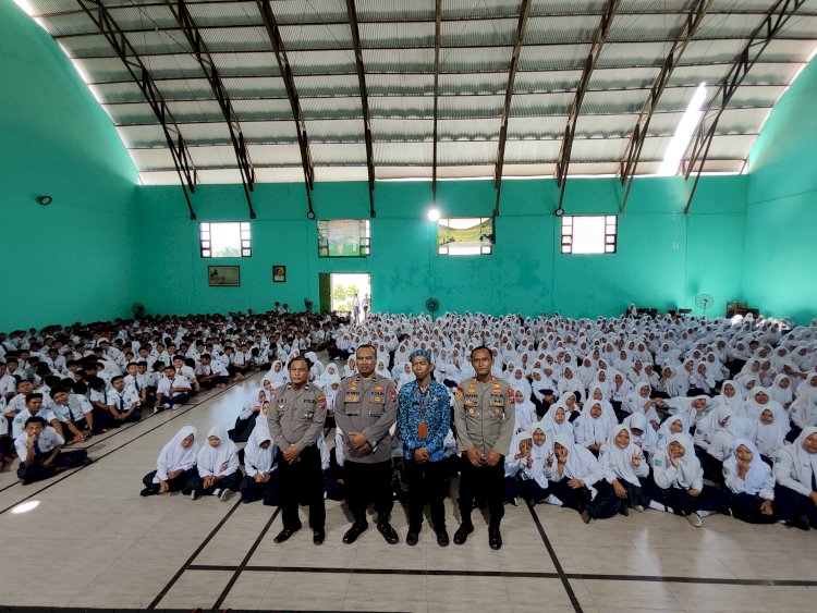 Kapolsek Wonoayu Motivasi Pelajar, Cegah Kenakalan Remaja