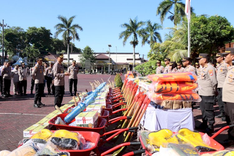 Antisipasi Bencana Alam, Polres Malang Siapkan Personel dan Peralatan