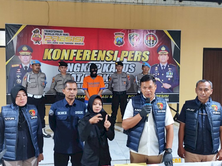 Polisi bersama Warga Tangkap Begal Payudara