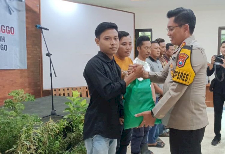 Jelang May Day Polres Probolinggo bersama Forkopimda Gelar Silaturahmi Bersama Buruh