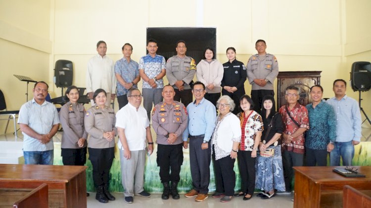 Polresta Sidoarjo Gelar Kegiatan Binrohtal Untuk Agama Nasrani