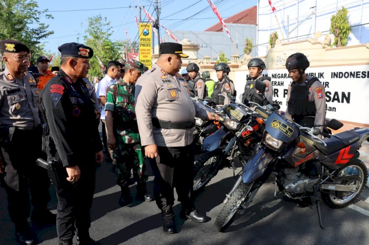 Polres Pamekasan Kembali Cek Ranmor Dinas Pastikan Siap untuk Pengamanan Pilkada 2024