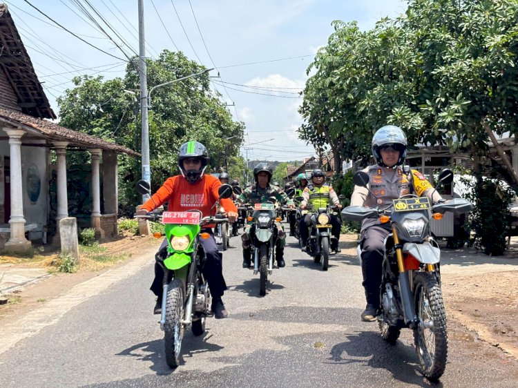 Sinergisitas 3 Pilar Polres Kediri Kota bersama Kodim 0809 dan Pemda Gelar Patroli Jelang Pilkada 2024