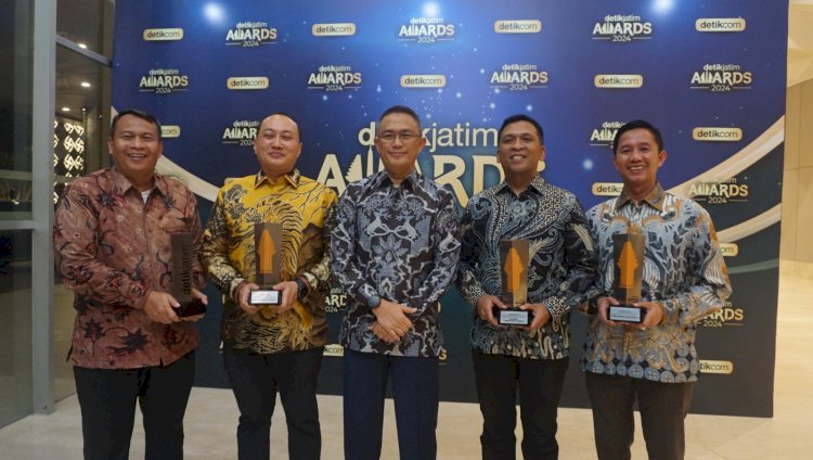 Kapolresta Sidoarjo Raih detikJatim Awards 2024