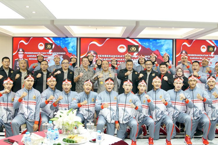 Tim Taekwondo Polri Sabet 7 Emas di Kejuaraan Terbuka Quang Ninh Vietnam