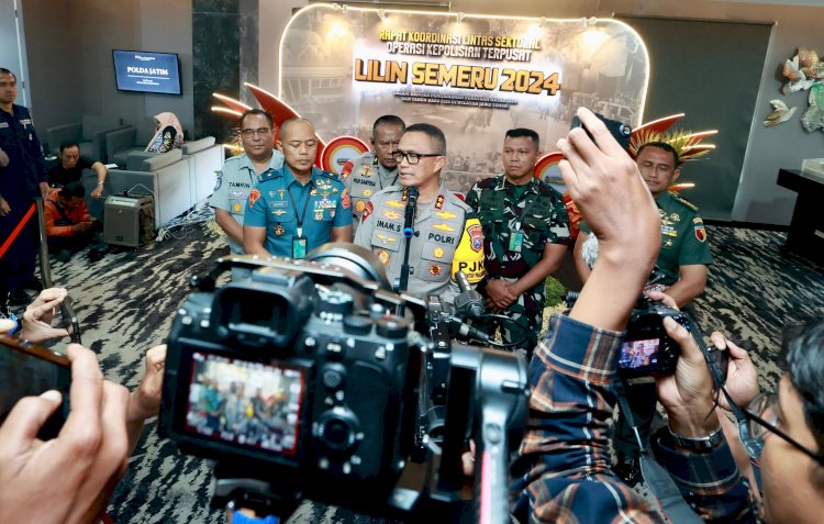 Rakor Lintas Sektoral Polda Jatim Siap Amankan Libur Nataru Melalui Operasi Lilin Semeru 2024