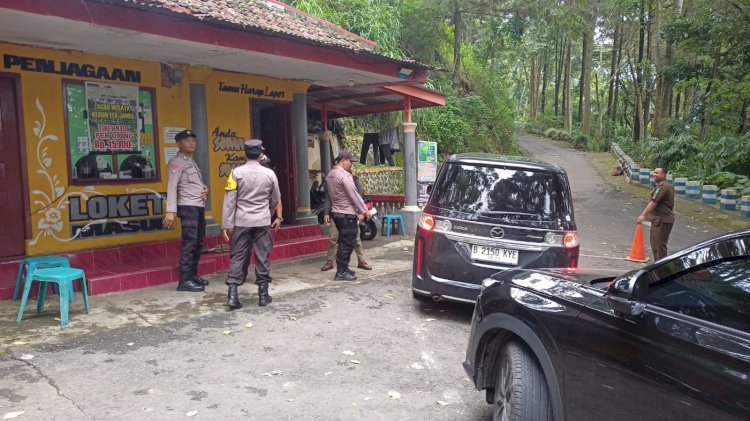 Operasi Lilin Semeru Polres Ngawi Siagakan Personel di Sejumlah Tempat Wisata