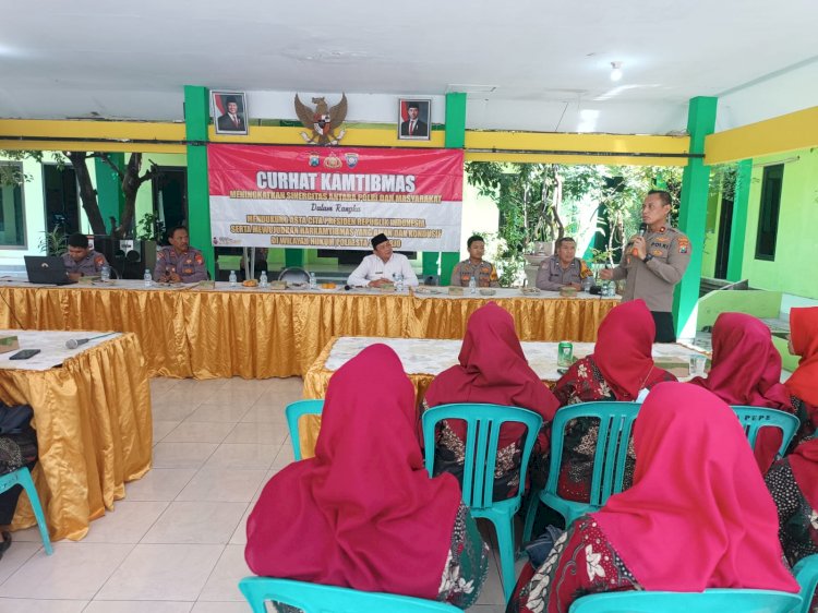 Curhat Kamtibmas di Desa Pepe Sedati, Polresta Sidoarjo Serap Aspirasi Warga untuk Wujudkan Situasi Kondusif