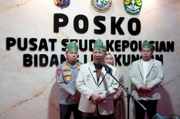 UNRI dan Polda Riau Resmikan Pusat Studi Kepolisian dan Lingkungan, Perkuat Pemolisian Berbasis Riset